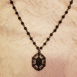 Beautiful Back Ornate Necklace.
